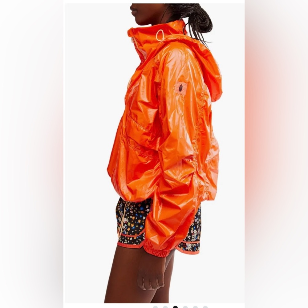 Fp Movement Spring Showers Packable Solid Rain Ja… - image 5